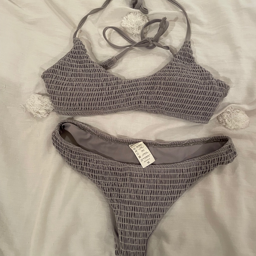 Gray Bathing Suit